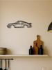 Metal Line Sports Car Metal Wall Art - Auto Enthusiast Gift Home Garage Decor_maomaolike.com