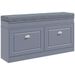 Modern Shoe Rack Bench For Entryway, Storage Organizer With Cushion, 2 Drawers, Adjustable Shelf, Holds 8 Pairs, Gray_maomaolike.com