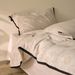 Ice Silk Cooling Cover Elegant Oriental Aesthetics~Wide-Edged High-End Cotton-Linen Four-Piece Set Chinese Style_maomaolike.com