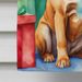 Dogue De Bordeaux Christmas Reindeer House Flag Large Porch Sleeve Pole Decorative Outside Yard Banner Artwork Wall Hanging, Polyester, House Size, Multicolor_maomaolike.com