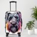 Giant Schnauzer Luggage, 20/24/28 Inch Luggage, Carry-On, Custom Luggage, Luggage Set, Suitcase, Travel, Vacation, Cabin Suitcase, Custom Suitcase, Personalized Luggage_maomaolike.com