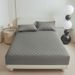 Waterproof And Urine Proof Mattress Cover Single Piece Quilted Thickened Simmons Mattress Protector Dustproof Bed Sheet Bedspread Bed Cover_maomaolike.com