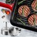 Burger Press Round Shape Stainless Steel Non-Stick Adjustable Hamburger Maker Patty Making Mold Kitchen Tool_maomaolike.com
