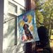 Gordon Setter Happy Birthday House Flag Large Porch Sleeve Pole Decorative Outside Yard Banner Artwork Wall Hanging, Polyester, House Size, Multicolor_maomaolike.com