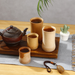 Natural Tube Products Japanese Style Bamboo Water Wine Ceremony Tea Carbonized Cup_maomaolike.com