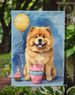 Chow Chow Happy Birthday Garden Flag Mailbox Flag Decorative Yard Flag Banner Outside Patio Artwork Yard Flower Beds, Garden Size, Multicolor_maomaolike.com