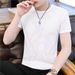 Men's Clothing White Casual Sports Suit For Men In Summer With Lapel, Fashionable, Light Luxury, Pleated Two-piece Suit, Thin And Handsome, Trendy_maomaolike.com
