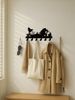 Wall-mounted Single Hanger With Built-in Key Holder,The Decorative Hooks_maomaolike.com