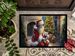 Westie And Santa Claus Doormat Front Door Mat Indoor Outdoor Rugs For Entryway, Non Slip Washable Low Pile, 24H X 36W_maomaolike.com