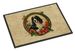English Springer Spaniel Christmas Flowers Doormat Front Door Mat Indoor Outdoor Rugs For Entryway, Non Slip Washable Low Pile, 24H X 36W_maomaolike.com
