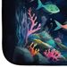 Bioluminescent Fish Dish Drying Mat Absorbent Dish Drying Mat Pad For Kitchen Counter Dish Drainer Mat For Countertop, 14 X 21", Multicolor_maomaolike.com
