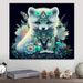 RUOPOTY 40×40CM By Numbers Handmade Decorative Paintings Dream Little White Wolf Paint For Painting Living Room_maomaolike.com