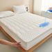 Waterproof Quilted Fitted Sheet Set - A-Class Washed Cotton, Anti-Slip, Dustproof & Hypoallergenic Bed Cover For_maomaolike.com