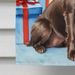 Boykin Spaniel Christmas Reindeer House Flag Large Porch Sleeve Pole Decorative Outside Yard Banner Artwork Wall Hanging, Polyester, House Size, Multicolor_maomaolike.com