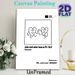 Cartoon Heart Characters Painting Poster, Minimalist Black & White Line Art Poster, Playful Emotional Heart Design, Ideal For Bedroom, Living Room And_maomaolike.com