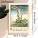 Vintage Rabbit Painting Poster, Rustic Hand-drawn Bunny With Fern And Inspirational Quote Poster, Thought-provoking Wall Decor, Suitable For Living_maomaolike.com