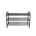 Retractable Shoe Rack, Home-use Entryway Floor-standing Multi-tier Shelf, Wrought-iron Simple Storage, Extendable Shoe Cabinet._maomaolike.com