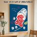 Vodka Cranberry Drink Themed Painting Poster, Bold Hand-drawn Retro Poster, Eye-catching Drink-inspired Decor Ideal For Home Bar, Living Space_maomaolike.com
