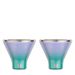 Stainless Steel Martini Glass, Set Of 2 - Mermaid_maomaolike.com