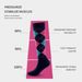 Socks compression slimming socks for men and women, long-tube sports compression socks, outdoor running socks, Compressionsocks_maomaolike.com