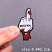 Hip Hop Animal Patch Iron On Patches For Clothing Knife Duck/Frog Embroidery Patches On Clothes Fusible Patch For Clothes Badges_maomaolike.com