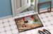 Pekingese Christmas Cookies Doormat Front Door Mat Indoor Outdoor Rugs For Entryway, Non Slip Washable Low Pile, 24H X 36W_maomaolike.com