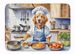 Golden Retriever The Chef Memory Foam Kitchen Mat Machine Washable Anti-Fatigue Mat Cushion Comfort Bath Mat Or Kitchen Rug_maomaolike.com