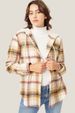 Women's Clothing autumn and winter new hooded sweatshirt buttoned casual shirt jacket_maomaolike.com