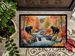 Bears Autumn In The Woods Doormat Front Door Mat Indoor Outdoor Rugs For Entryway, Non Slip Washable Low Pile, 24H X 36W_maomaolike.com