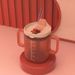 Adult Sippy With Lid And Straw Plastic Mug Drinking Disabled Elderly Spill Proof Dysphagia Cup Parkinsons Aids Living_maomaolike.com