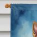 German Shepherd Happy Birthday House Flag Large Porch Sleeve Pole Decorative Outside Yard Banner Artwork Wall Hanging, Polyester, House Size, Multicolor_maomaolike.com