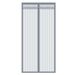 Full-magnetic-strip Velcro Mosquito‑proof Door Curtain For Summer, Home Bedroom Mesh Screen Door Divider—magnetic Self‑adhering, No Drilling Required._maomaolike.com