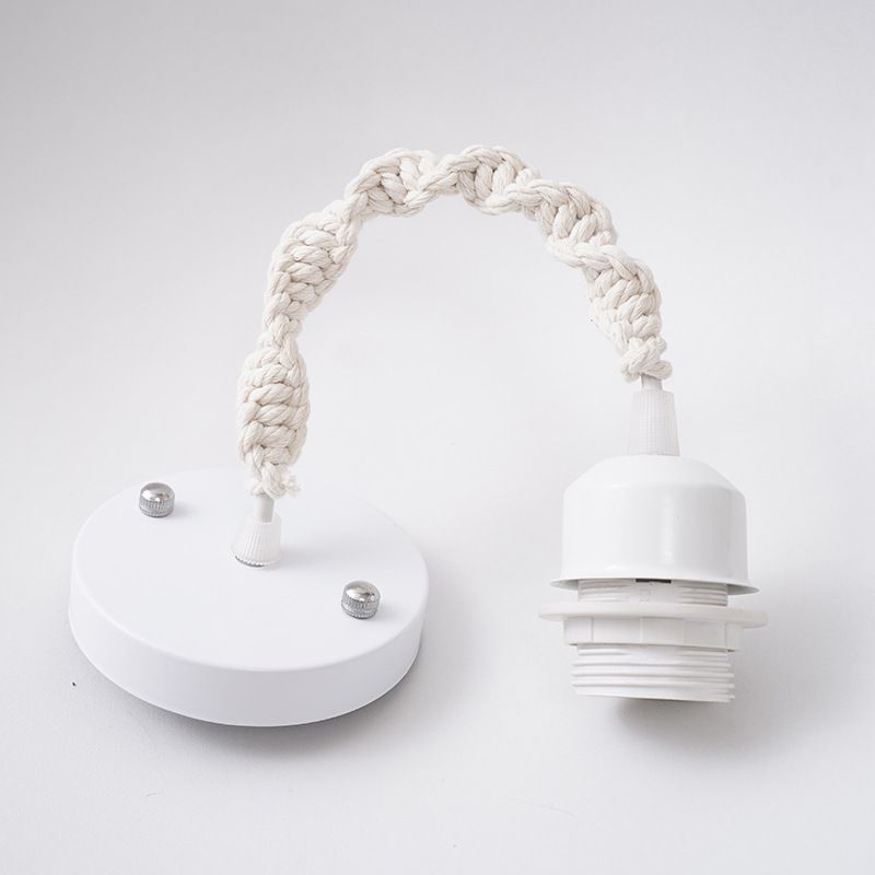 Nordic INS Pendant Light Bohemian Woven Lampshade Hanging Creative Homestay Home Hotel Soft Decoration Lantern_maomaolike.com