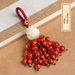 108 Pieces Of Red Car Keychain Original Men And Women Couple Style Key Pendant Natural Bodhi Acacia Beans_maomaolike.com