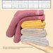 Wool socks Women's mid-tube socks with extra thick fleece warm loop socks Extra thick men's cotton socks wool_maomaolike.com