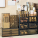 High-end Makeup Room Mask Storage Box Lipstick Makeup Brush Organizer Skincare Lotion Perfume Display Vanity Box_maomaolike.com