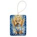 Lakeland Terrier My Angel Porcelain Ornament Christmas Tree Hanging Decorations For Home Christmas Holiday, Rectangle, Gift, Multicolor_maomaolike.com