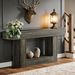 Wooden Console Table, Farmhouse 2-Tier Sofa Table Entryway Table_maomaolike.com