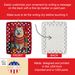 Japanese Spitz Holiday Christmas Porcelain Ornament Christmas Tree Hanging Decorations For Home Christmas Holiday, Rectangle, Gift, Multicolor_maomaolike.com