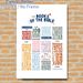 Books Of The Bible Painting Poster, Vibrant Categorized Typographic Poster, Clear Bible Books Classification Display, Ideal For Church And Study Room_maomaolike.com
