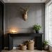 Console Table, Wood Sofa Table Hallway Table With Double Pedestal_maomaolike.com