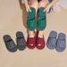 Women Lightweight Home Shoes Antislip Soft Indoor Fabric Slippers_maomaolike.com
