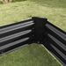 Metal Raised Garden Bed, Rectangle Raised Planter 4×2×1ft For Flowers Plants, Vegetables Herb Black_maomaolike.com