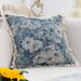 SOGA 50cm Oil Painting Shabby Chic Style Handmade Full Floral Needlepoint Throw Pillow_maomaolike.com