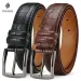 Famous Brand Business Belt Top Quality PU Luxury Leather Waist Strap Black Male Automatic Buckle Jeans Belts For Men_maomaolike.com