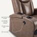 Recliner Sofa With Power Recline, Adjustable Split Back, USB Charging, Bluetooth Speakers & LED LightingRecliner Sofa With Power Recline, Adjustable Split Back, USB Charging, Bluetooth Speakers & LED_maomaolike.com