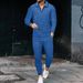 Men's long-sleeved pants two-piece sportswear suit for men_maomaolike.com