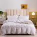 Wave Square Boho Tufted Embroidery Duvet Cover Set Bedding Three Piece Set_maomaolike.com