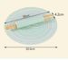 Cookie Rolling Mat Set Silicone Dough Mat Rolling Pin For Baking Non-stick Reusable_maomaolike.com
