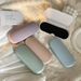 Unisex ins Cream simple frame glasses case Portable small fresh myopia glasses case sunglasses_maomaolike.com